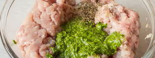 запеченные куриные котлеты с песто. Шаг 5