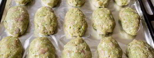 запеченные куриные котлеты с песто. Шаг 8