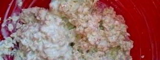 запеченные в духовке куриные котлеты с овсяными хлопьями. Шаг 3