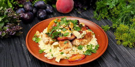 Кускус с курицей