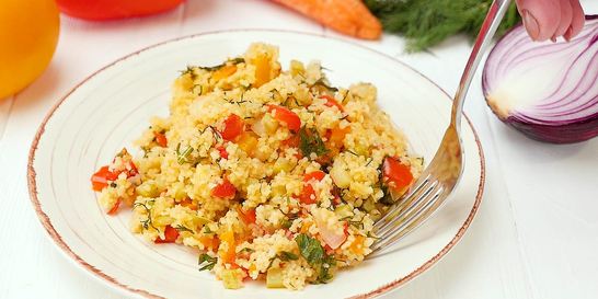 Кускус с овощами