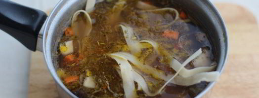 лапша грибная. Шаг 7