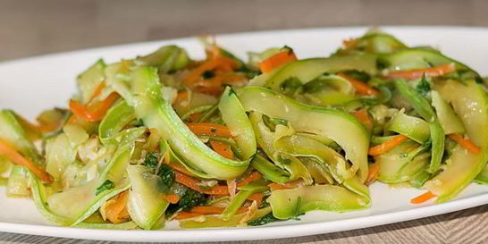 Лапша из кабачков