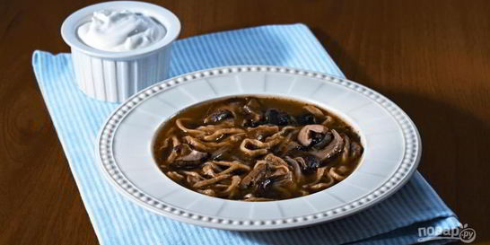 Лапша куриная домашняя