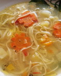 Лапша куриная по-домашнему