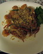 Лапша по-тайски с кешью