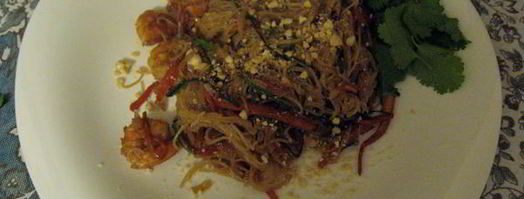 лапша по-тайски с кешью. Шаг 8