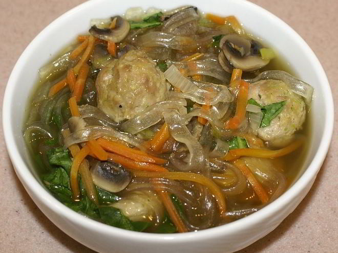 Рецепт лапши по-тайски со свининой