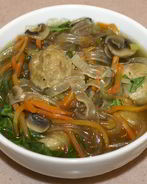 Лапша по-тайски со свининой