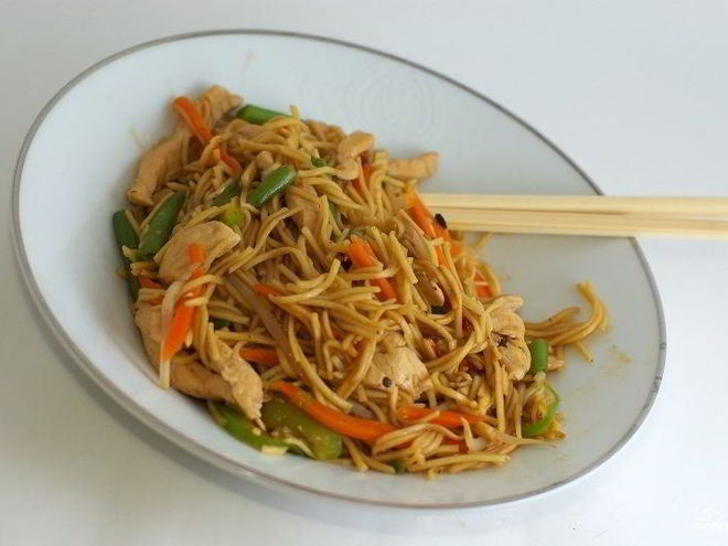 Рецепт лапши по-тайски