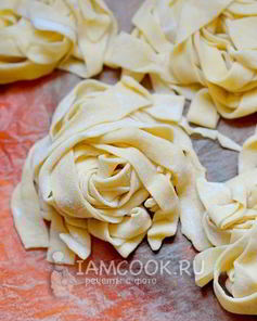 Лапша пшеничная домашняя