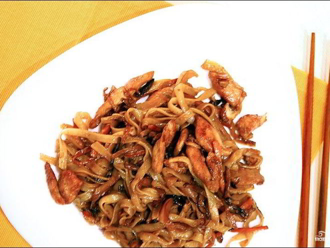 Рецепт лапши с фаршем