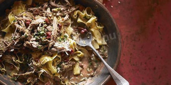 Лапша с фазаном