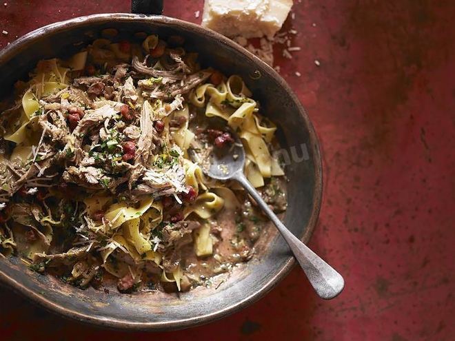 Рецепт лапши с фазаном