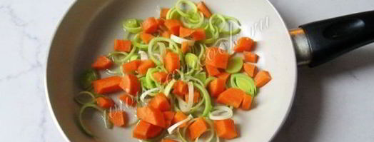 лапша с креветками и овощами. Шаг 4