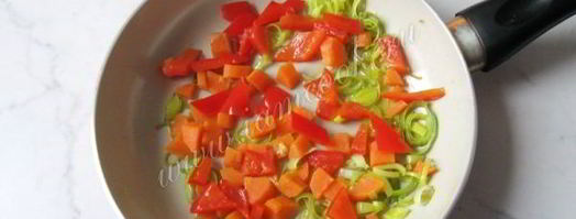 лапша с креветками и овощами. Шаг 5