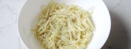 лапша с креветками и овощами. Шаг 7