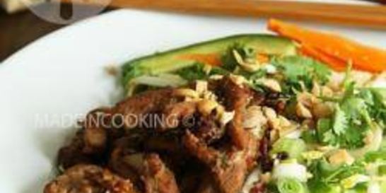 Лапша с мясом