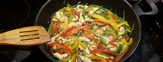 лапша с овощами и курицей. Шаг 4