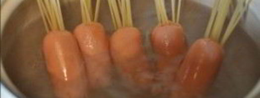 лапша с сосисками. Шаг 2