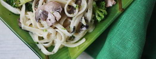 лапша со сливочно-грибным соусом. Шаг 10