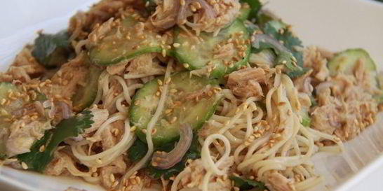 Лапша Somen с тунцом