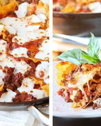 Быстрая лазанья на плите