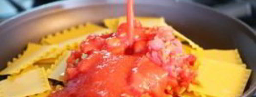 быстрая лазанья на плите. Шаг 5