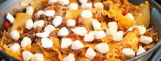 быстрая лазанья на плите. Шаг 9