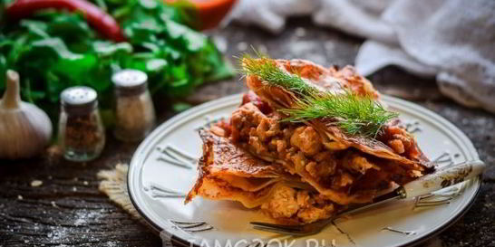 Диетическая лазанья
