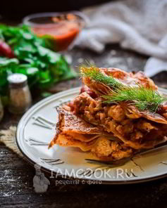 Диетическая лазанья