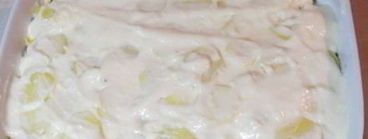 картофельная лазанья с грибами. Шаг 16