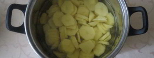 картофельная лазанья с грибами. Шаг 3