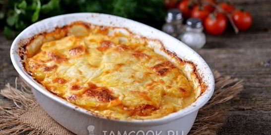 Картофельная лазанья