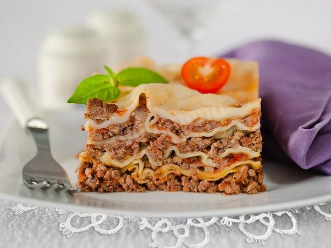 Рецепт классической лазанья в мультиварке