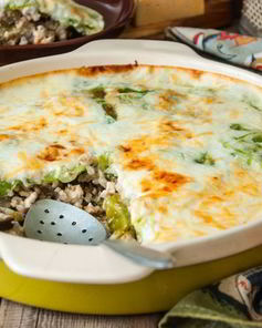 Лазанья c молодой капустой