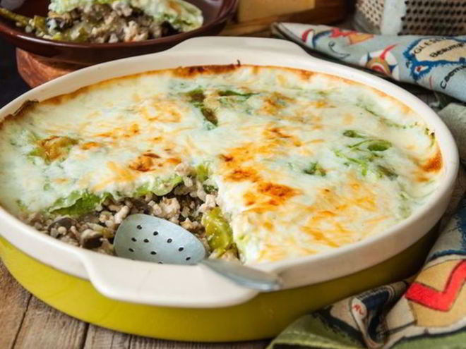 Рецепт лазаний с молодой капустой