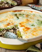 Лазанья c молодой капустой