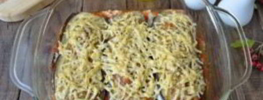 лазанья из баклажанов с сыром. Шаг 10