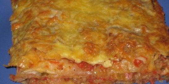 Лазанья из лаваша