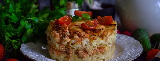 лазанья из макарон. Шаг 12