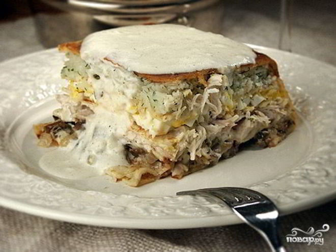 Рецепт лазаний по-русски