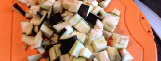 лазанья с баклажанами и индейкой. Шаг 2