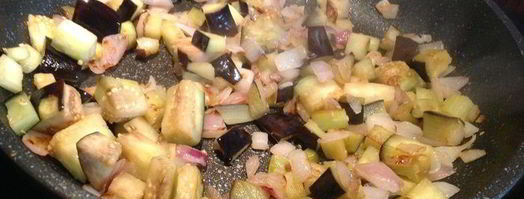 лазанья с баклажанами и индейкой. Шаг 3