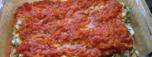 лазанья с баклажанами и помидорами. Шаг 6