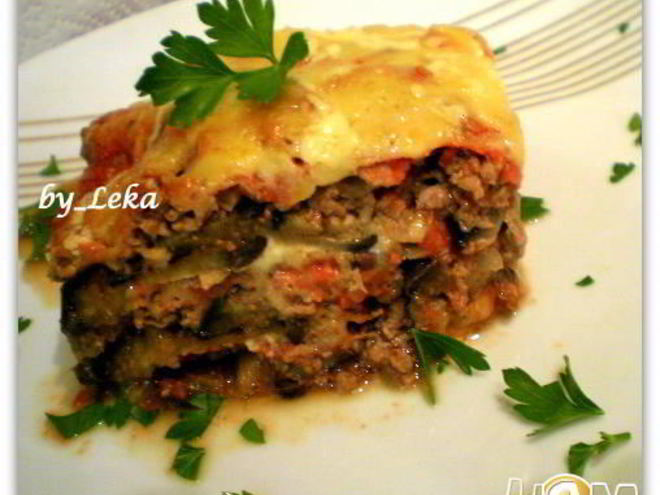 Рецепт лазаний с баклажанами
