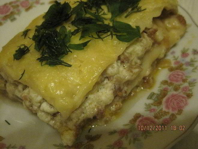 Рецепт лазаний с баклажаном