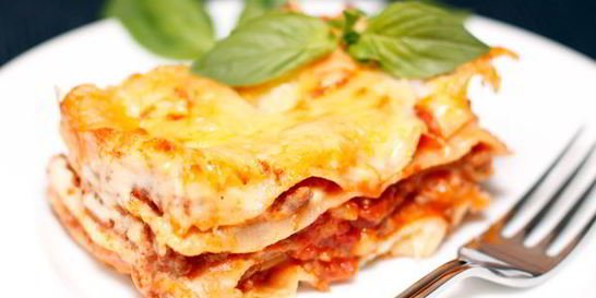 Лазанья с фаршем