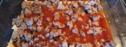 лазанья с курицей и помидорами. Шаг 5