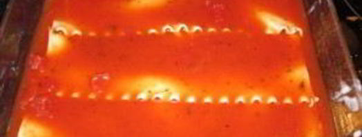 лазанья с курицей и помидорами. Шаг 7